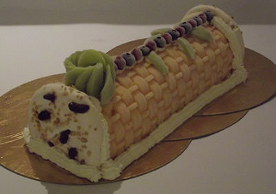 buche au fruits exotique bio